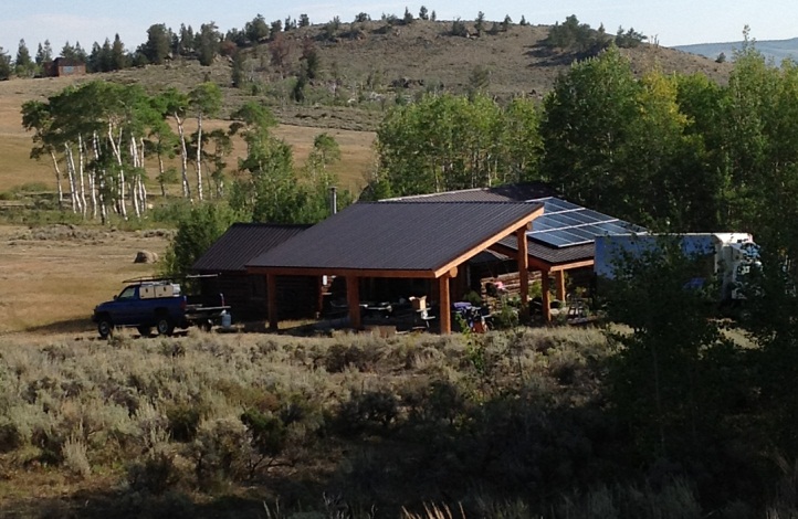 Off Grid Cabin Installation